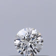 0.24 carat Round diamond E VVS2 Excellent
