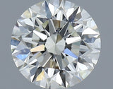 0.52 carat Round diamond K VVS2 Excellent