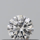 0.18 carat Round diamond F  VVS2 Excellent