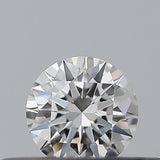 0.19 carat Round diamond F  VVS1 Excellent