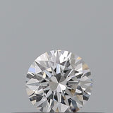 0.18 carat Round diamond D VVS1 Excellent
