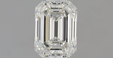0.51 carat Emerald diamond H VVS1 VeryGood