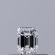 0.23 carat Emerald diamond E VVS1 