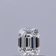 0.24 carat Emerald diamond E VVS1 
