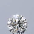 0.38 carat Round diamond J IF Excellent