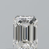 0.23 carat Emerald diamond E  VVS2