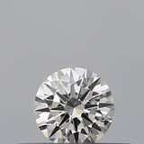 0.18 carat Round diamond G IF Excellent