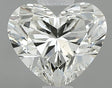 0.56 carat Heart diamond J SI1 