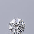0.18 carat Round diamond E VS2 Excellent