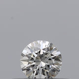 0.21 carat Round diamond F  IF Excellent