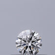0.18 carat Round diamond E VVS1 Excellent