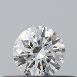 0.21 carat Round diamond F  VVS1 Excellent
