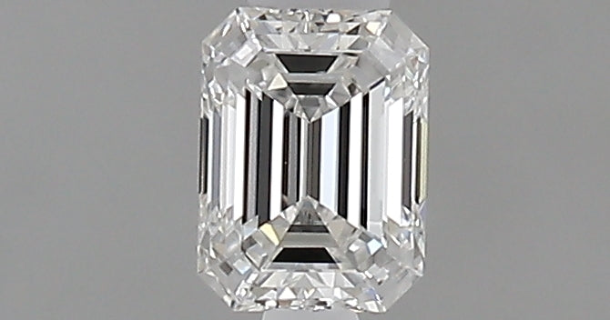 0.27 carat Emerald diamond E  VVS1
