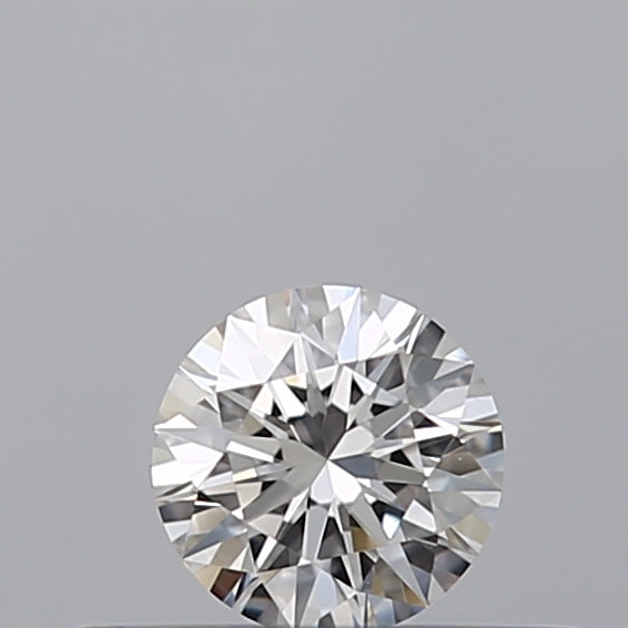 0.18 carat Round diamond E VVS2 Excellent