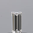 0.24 carat Baguette diamond E VS2 