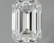 0.80 carat Emerald diamond E VVS2 