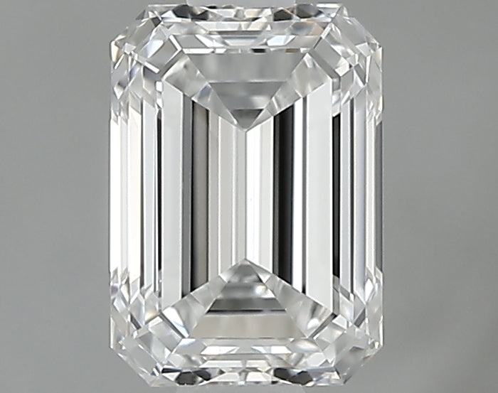 0.80 carat Emerald diamond E VVS2 