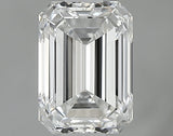 0.80 carat Emerald diamond E VVS2 