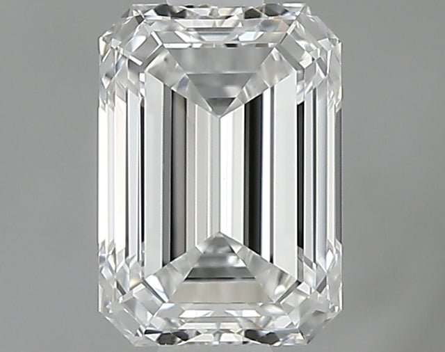 0.80 carat Emerald diamond E VVS2 