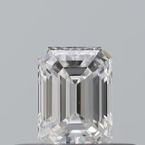 0.23 carat Emerald diamond E  VVS2