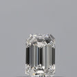 0.23 carat Emerald diamond F VVS1 