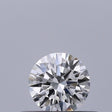 0.27 carat Round diamond E IF Excellent