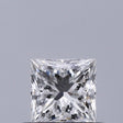 0.41 carat Princess diamond D VVS2 