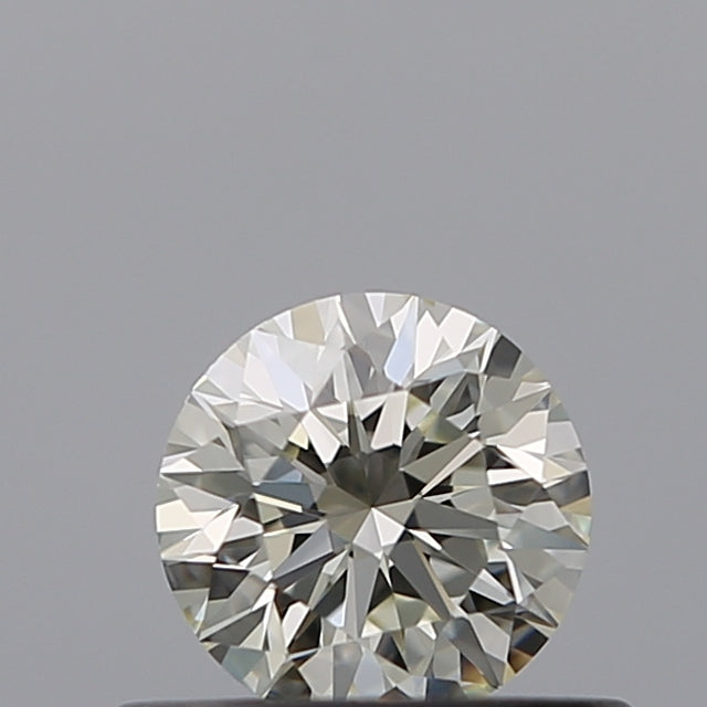0.39 carat Round diamond J IF Excellent