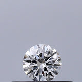 0.18 carat Round diamond F VVS2 Excellent