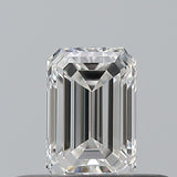 0.26 carat Emerald diamond F  VVS1