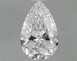 0.60 carat Pear diamond D VVS2 