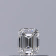0.24 carat Emerald diamond F IF 