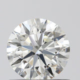 0.62 carat Round diamond J  IF Excellent