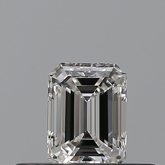 0.28 carat Emerald diamond F  VVS2