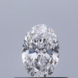 0.31 carat Oval diamond D IF 