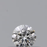 0.19 carat Round diamond F  VVS1 Excellent