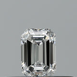 0.23 carat Emerald diamond D VVS2 
