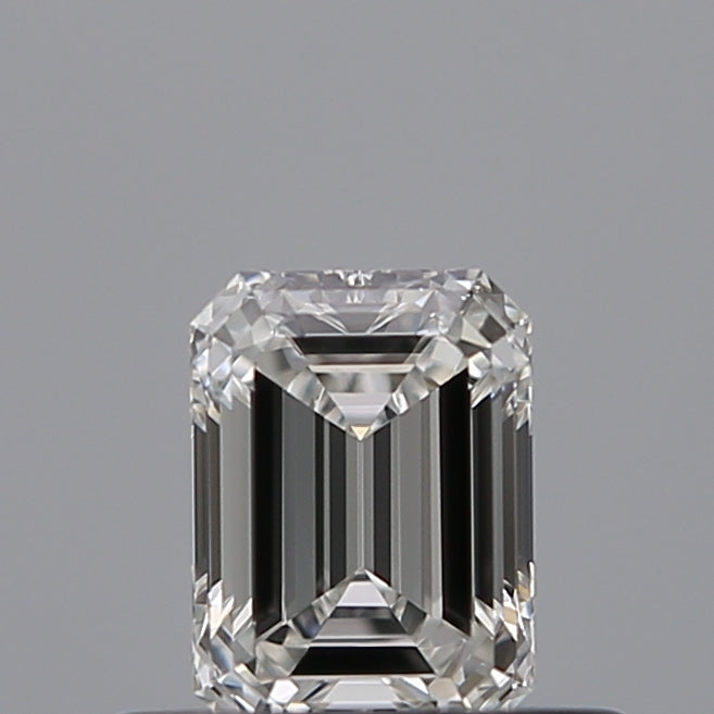 0.39 carat Emerald diamond E VVS2 