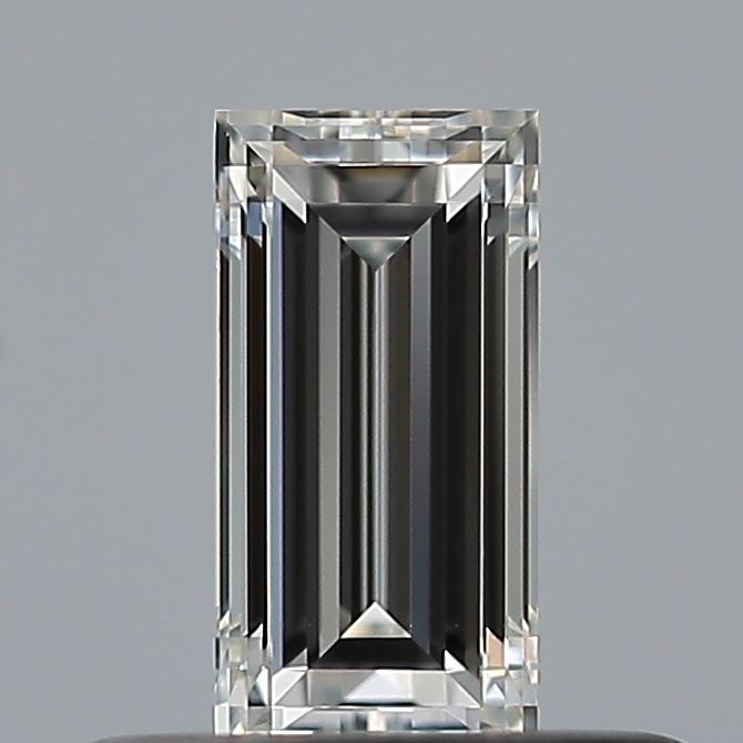 0.34 carat Baguette diamond F  VVS2