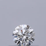 0.19 carat Round diamond E VVS2 Excellent