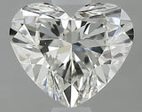 0.90 carat Heart diamond J SI1 