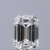 0.52 carat Emerald diamond F SI1 