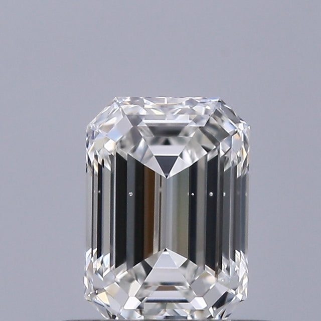 0.52 carat Emerald diamond F SI1 
