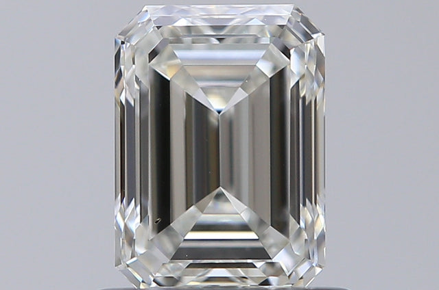 0.80 carat Emerald diamond H VS2 