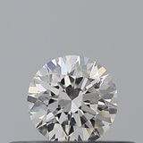 0.23 carat Round diamond E VVS2 Excellent