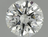 0.53 carat Round diamond J  VVS2 Excellent