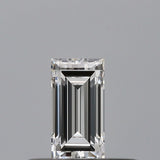 0.23 carat Baguette diamond E VVS1 