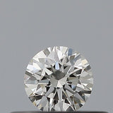 0.21 carat Round diamond H  VVS1 Excellent