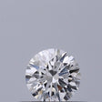 0.26 carat Round diamond D VVS1 Excellent