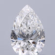 0.70 carat Pear diamond F IF 